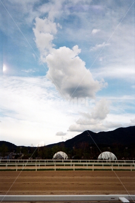 경마장,흐린하늘,구름,하늘,경주,과천,필름,스포츠,레저,운동,sports,leisure,exercise