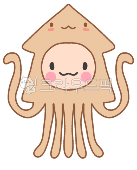 Squid Character,sea animal characters,animal pictures,hand drawing,cute animals,squid picture,cute,animal characters,character,sea animals,calamari,animal,cute animal characters
