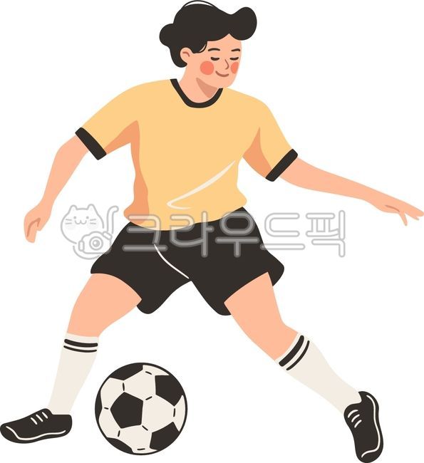축구,축구선수,축구하는사람,운동선수,운동,축구일러스트,축구캐릭터,스포츠,스포츠선수,벡터,벡터일러스트,공차는사람,공차는포즈