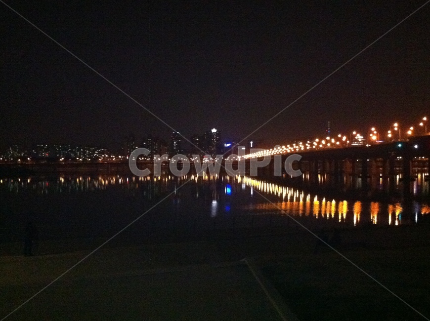 한강,다리,배경,풍경,야경,야경,밤,풍경,nightscape,night,landscape,도시,city,water,물,waterfront,워터 프론트,port,포트,pier,교각