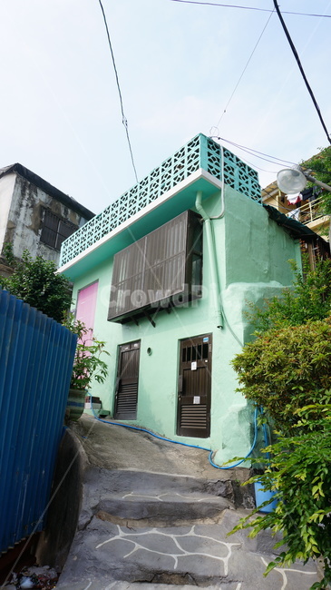 이쁜집,감성사진,파란집,민트,homedecor,가정장식,path,통로,walkway,보도,레트로