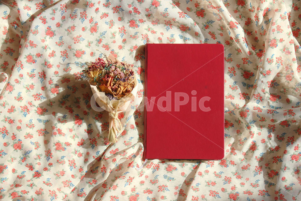 일기,다이어리,일기장,노트,공책,기록,꽃,드라이플라워,red,note,flower