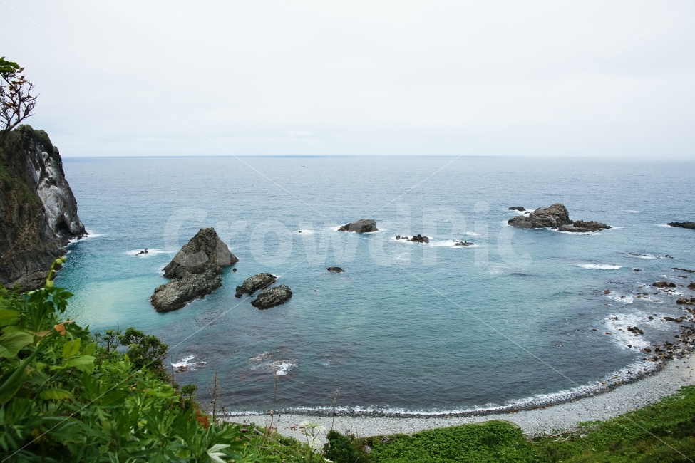 해외,일본,홋카이도,북해도,샤코탄,시마무이해안,샤코탄블루,해무,자연,풍경,nature,landscape,해변,바다,beach,sea,해외,외국,세계,foreign,oversea,world,promontory,곶,ocean,대양,outdoors,옥외,water,물,shoreline,해안선,land,땅