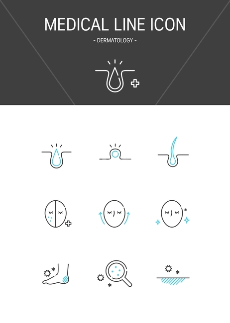 피부과,피부관리,여드름,리프팅,무좀,세균,화상,모공,메디컬,라이프,의료,생활,치료,병원,아이콘,라인아이콘,의료,의학,병원,medical,hospital,clinic,그래픽,일러스트레이션,graphic,illustration,아이콘,icon