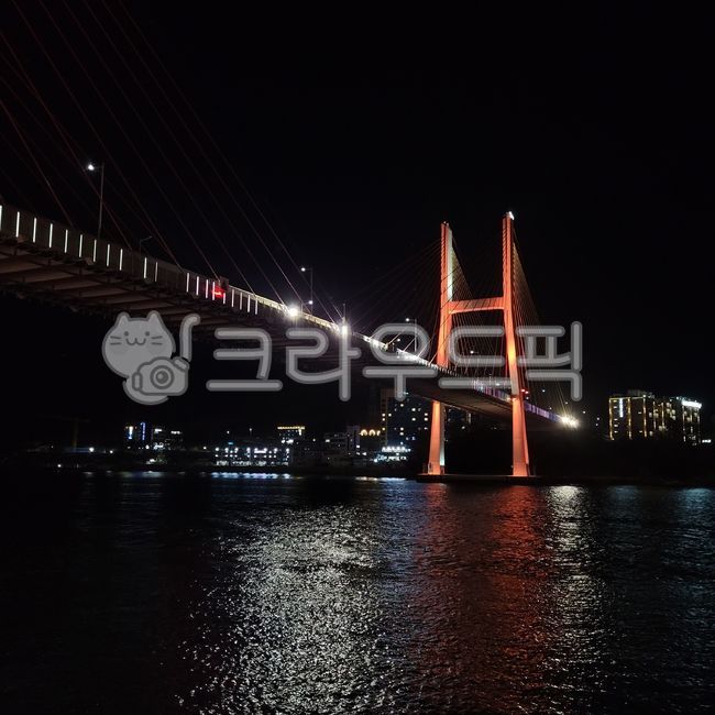night view,Yeosu night sea,city,night sea,night view bridge,Yeo su
