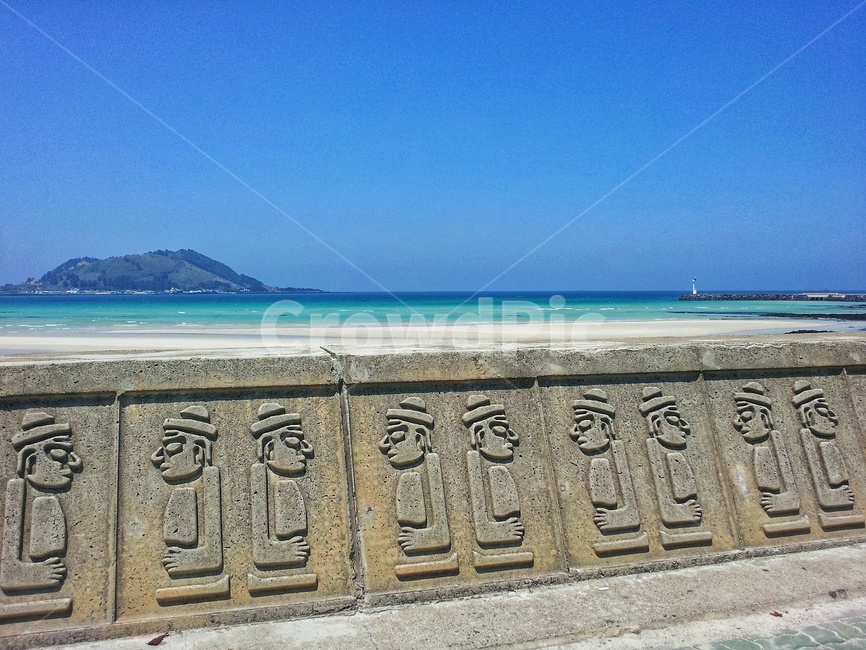 제주바다,제주도,협재해수욕장,제주협제,바다,해수욕장,하르방,자연