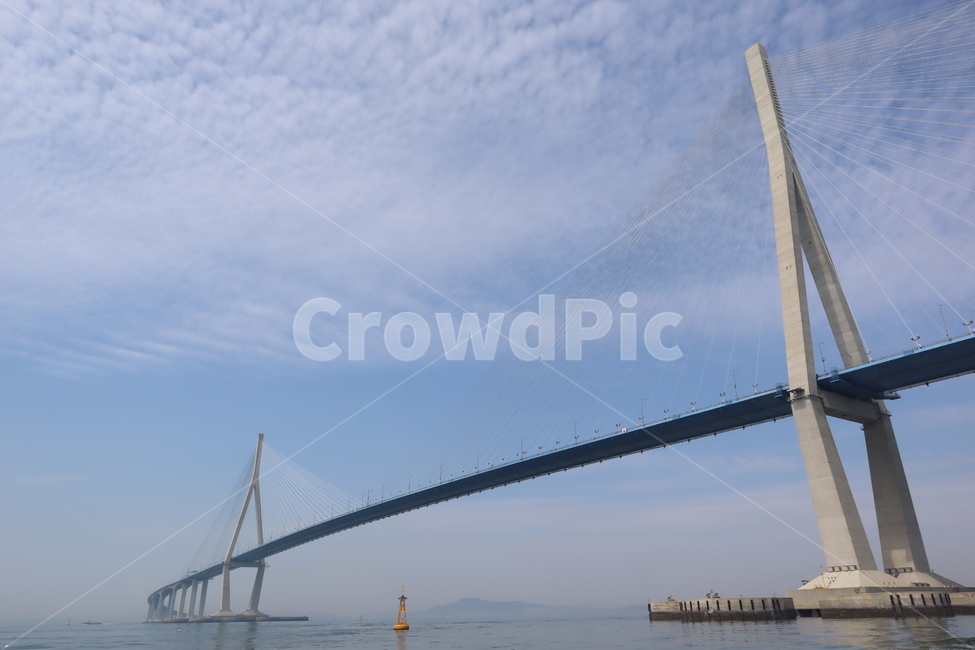 인천,서해대교,바다,bridge,하늘,구름,다리,건축물,건물외관,exterior,building,structure,architecture,construction