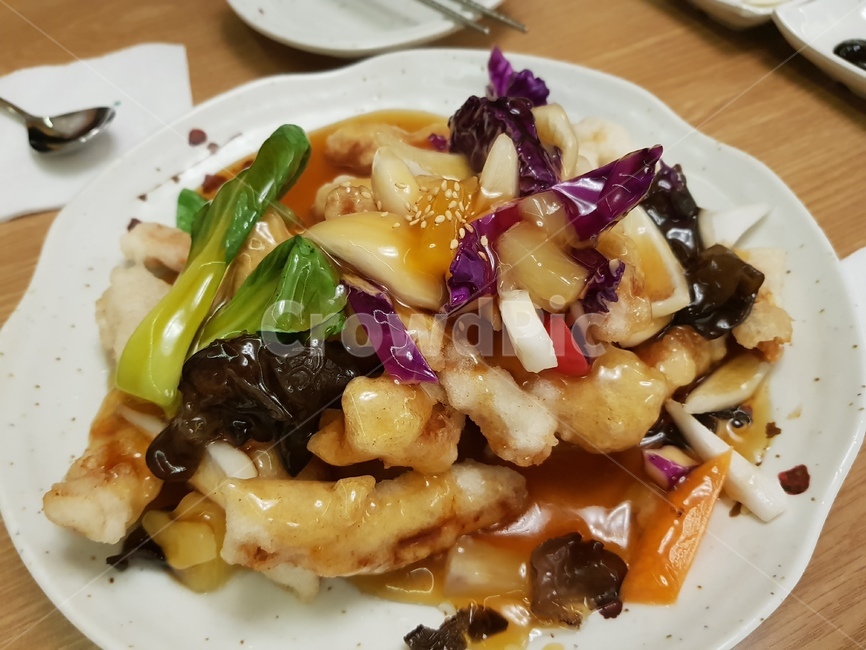 탕수육,중화요리,중국요리,자장면,돼지고기