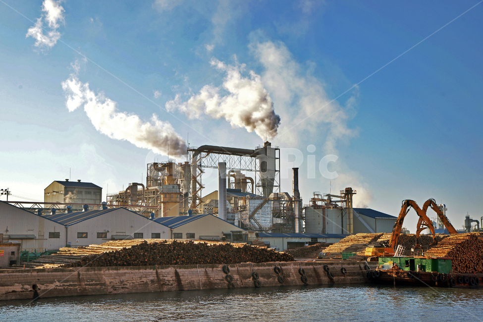 북성포구,일몰,굴뚝,연기,제조업,공장,바다,산업,산업,industry,industrial