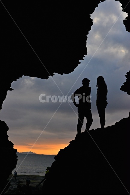 전북,부안,채석강,해식동굴,silhouette,실루엣,human,인간,person,사람,nature,자연,연인,모델,포즈,사람,인물,인간,human,person,연인,커플,사랑,lover,couple,인물실루엣,사람실루엣,character silhouette,human silhouette