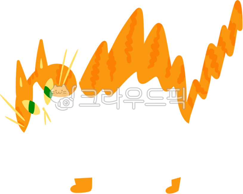 cat,kitty,feline,pet,character,cute,meow,mollusk,alert,jaw,surprise,aversion