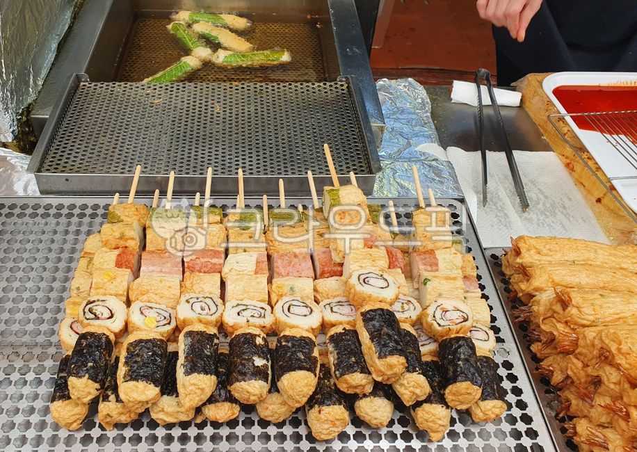핫바,어묵,꼬치,fishcake,시장,튀김