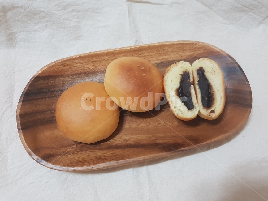 단판빵,빵,bread,베이킹,제빵,baking,디저트,dessert,취미,hobby,맛있는,팥,달달한,단,sweet,손반죽,delicious
