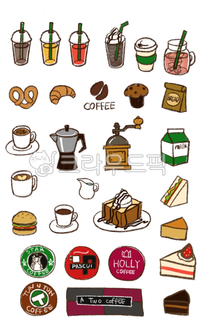 cup,컵,coffeecup,커피컵,coffee,sticker,스티커,카페아이콘,커피아이콘,커피그림,카페그림,커피일러스트
