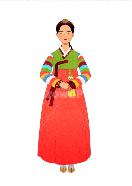 한복,한국,소녀,전통의상,korean,hanbok,traditional,fashion,의복,의류,costume,옷,robe,복장,apparel,한국적인,새해,세배,저고리,색동,오색,대한민국,누끼,remove background