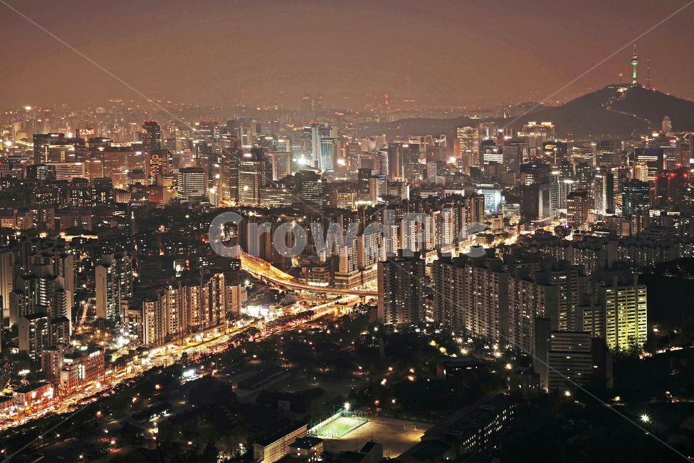 도심풍경,야경,서울,서대문구,안산,건물,아파트,불빛,조명,독립공원,야경,밤,풍경,nightscape,night,landscape,도시,city,한국도시풍경,한국도시경관,korea cityscape