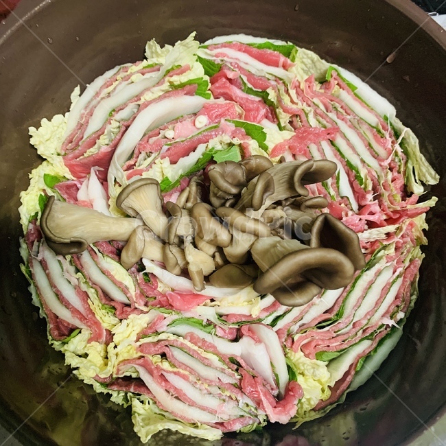 food,요리,음식,밀푀유나베,일식