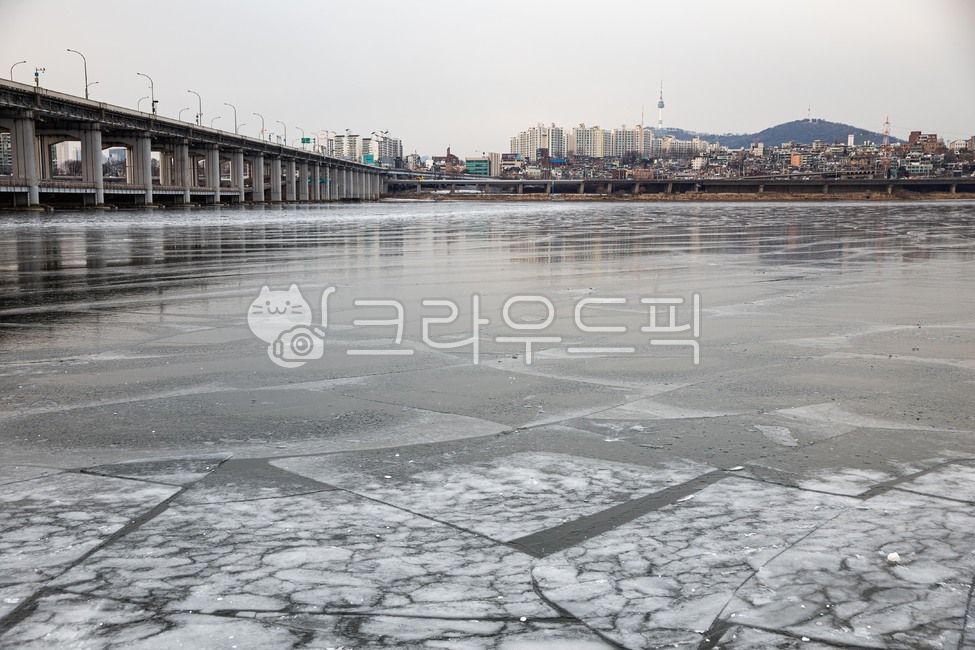 한파,얼어붙은,한강,한강다리,얼음,강물,서울,coldwave,frozen,hanriver,hanriverbridge,ice,riverwater,seoul