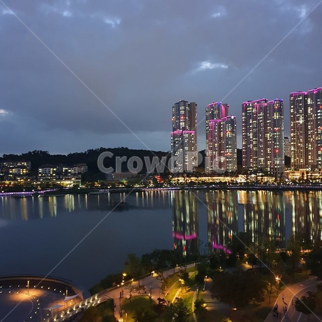 호수,광교,야경,밤,빌딩,야경,밤,풍경,nightscape,night,landscape
