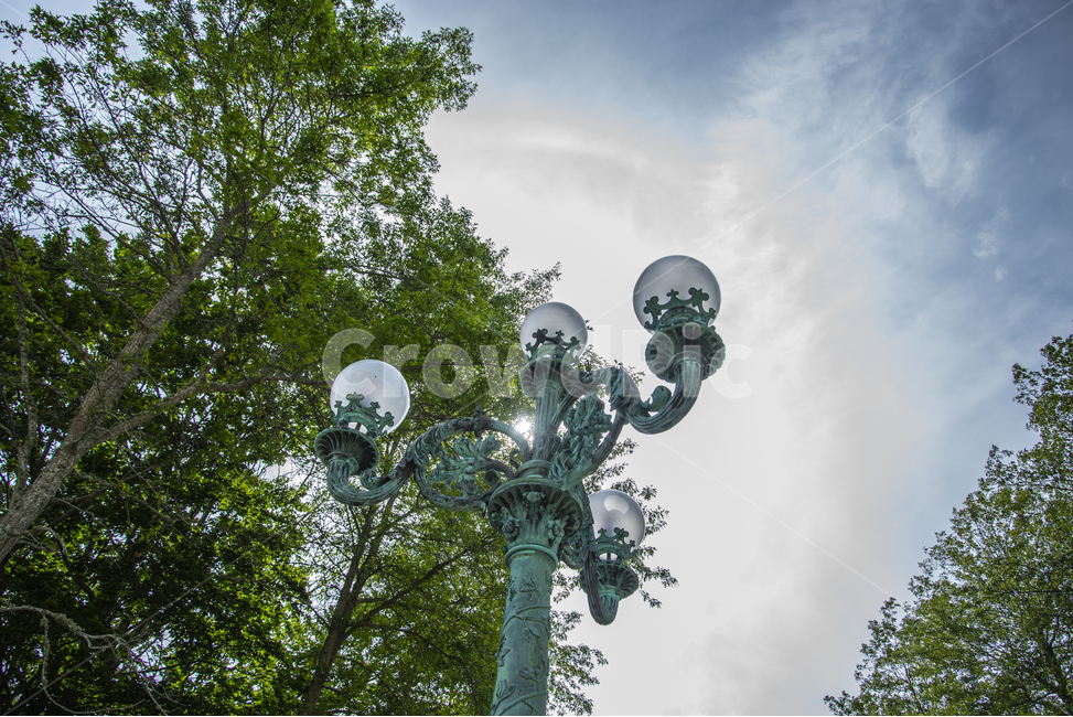 lamppost,램프포스트,조명,하늘,도로,street,lamp,sky,old,ornament,trees