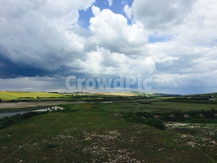 런던,세븐시스터즈,풍경,하늘,자연,london,sevensisters,summer,초원,nature,green