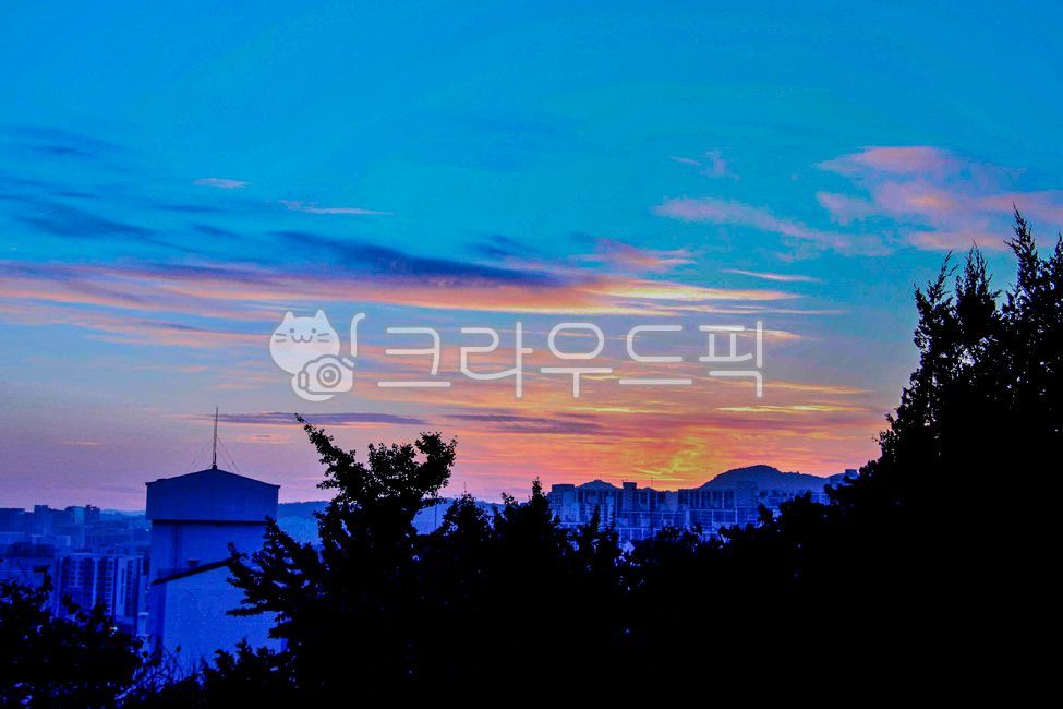 서울,성북구,개운산,개운산공원,북한산,옥외,하늘,일몰,황혼,outdoors,sky,sunset,dusk