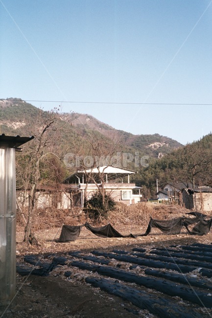 시골,밭,산,할머니집,농촌,농촌마을,겨울,계절,winter,season,시골,마을,풍경,landscape,country,rural,town