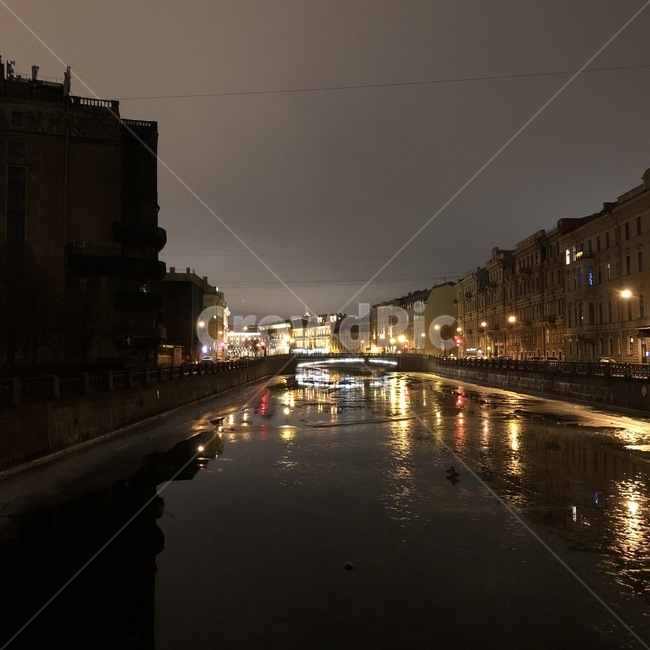 러시아,상트페테르부르크,야경,밤,불빛,초저녁,강,다리,river,russia,night,bridge,nightview
