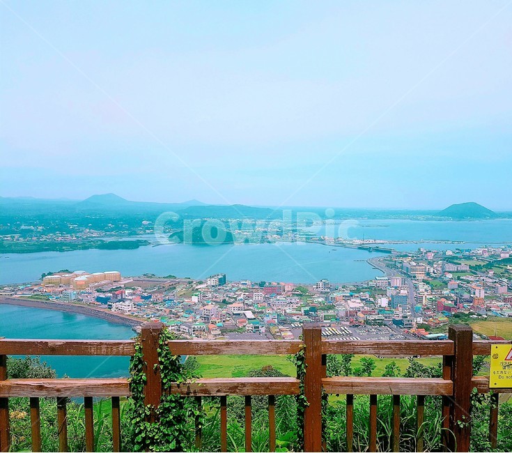 마을,울타리,나무울타리,바다,sea