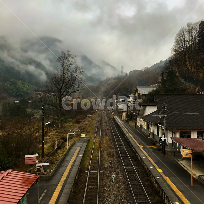 기찻길,레일,철도,rail,railway,traintrack,후쿠오카,안개