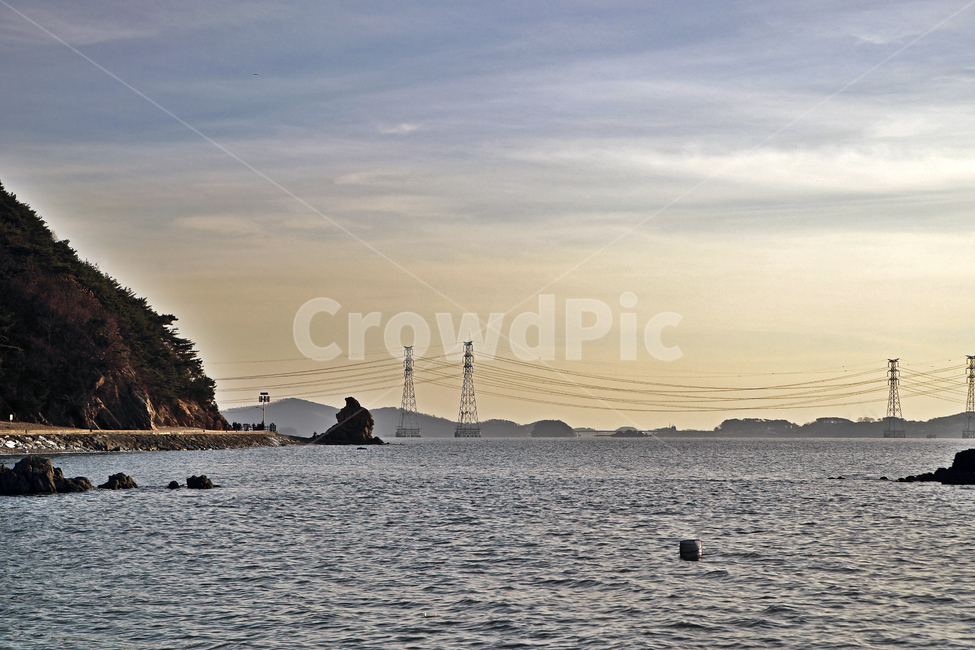 구봉도,대부도,안산시,서해,해솔길,철탑,송전탑,선돌,자연,풍경,nature,landscape