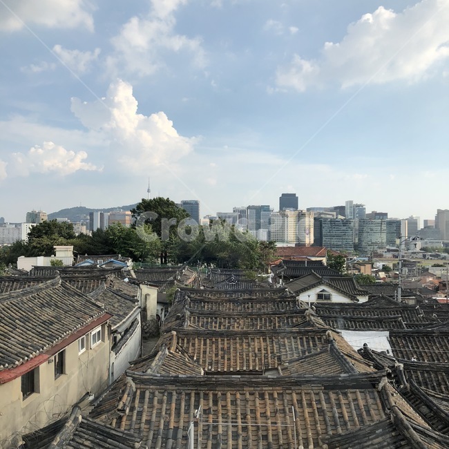 roof,지붕,한옥,건물,하늘,북촌,한옥마을,서울