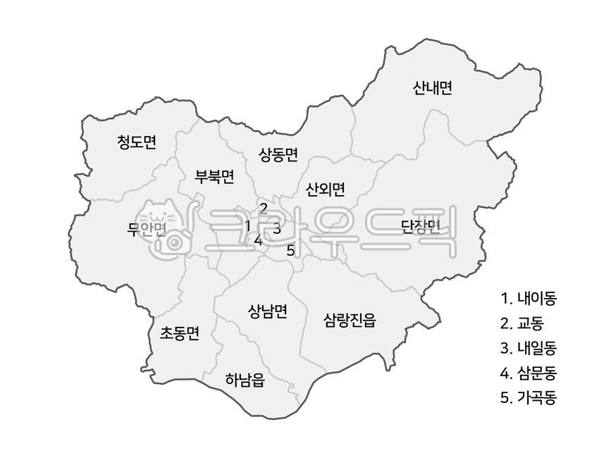 Miryang city,Miryang City Administrative Map,Miryang,Miryang City Administrative District,Miryang city map