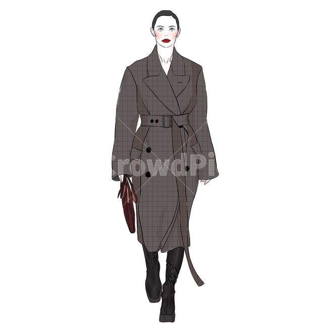 패션일러스트,일러스트,여성의류일러스트,의류일러스트,fashionillust,apparel,의복,clothing,의류,overcoat,외투,coat,코트,모델일러스트