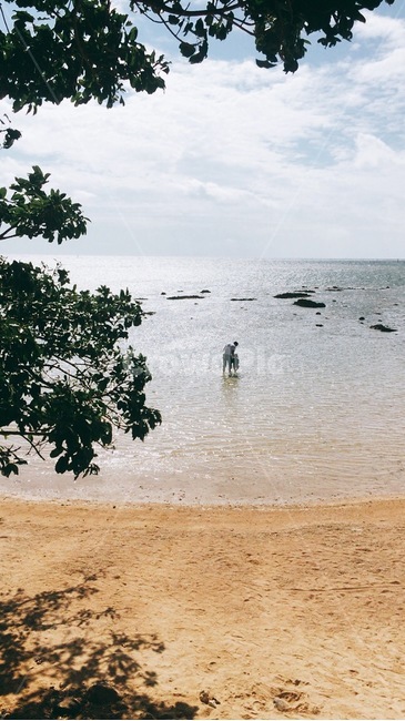 ocean,바다,아빠,딸,따뜻한,해변,바다,beach,sea