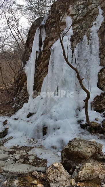 폭포,얼음,언폭포,꽁꽁,고드름,강원도,춘천,구곡폭포,겨울,계절,winter,season,자연,풍경,nature,landscape,outdoors,옥외,snow,눈