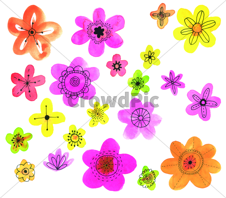 손그림,물감그림,봄,spring,springtime,handdrawing,watercolor,꽃,flower,bloom,blossom