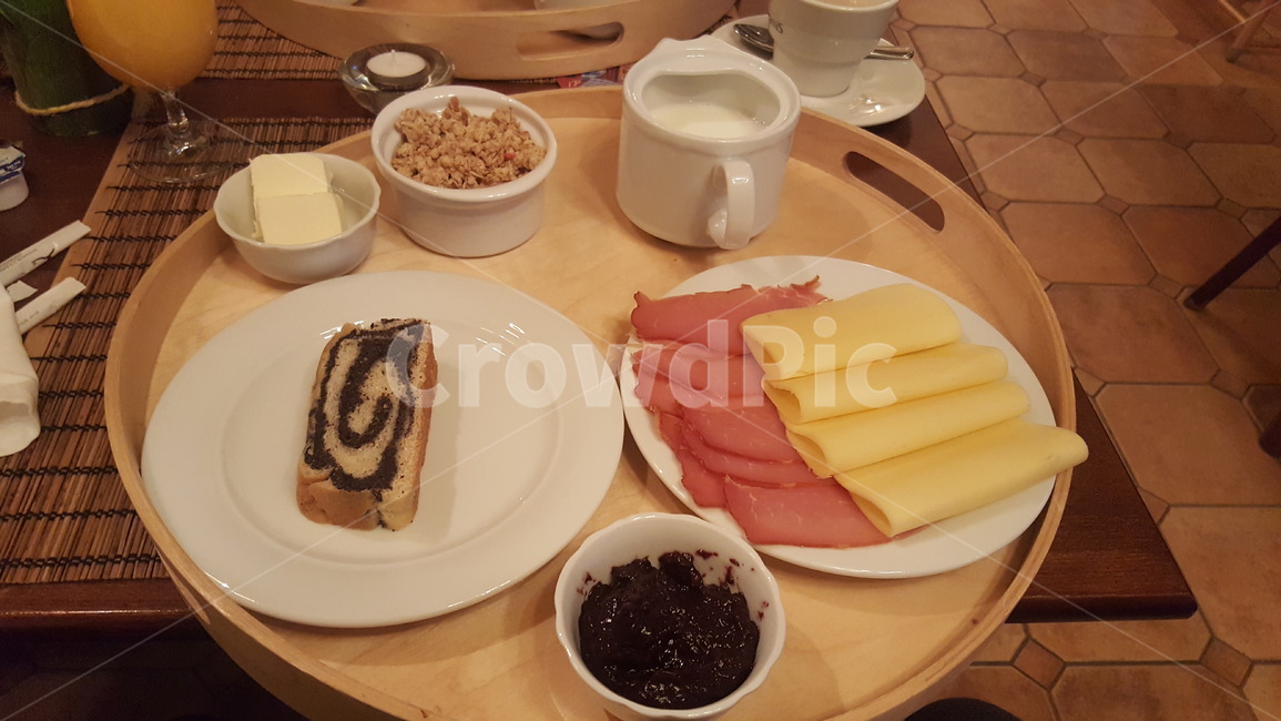 호텔조식,음식,아침식사,breakfast,햄,치즈