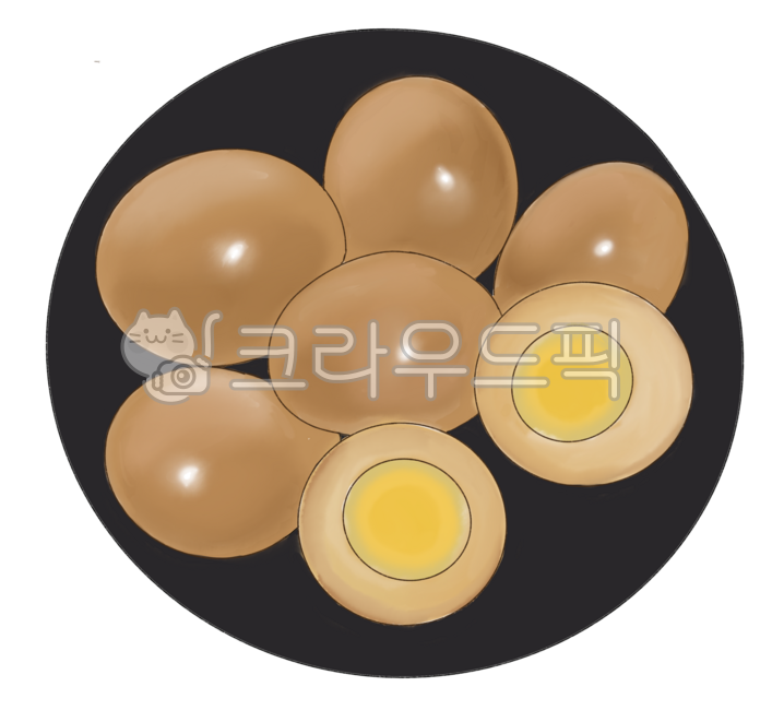 맥반석계란,구운계란,일러스트,계란,간식,음식