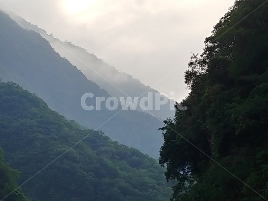 산,안개,자연,푸르름,mountain