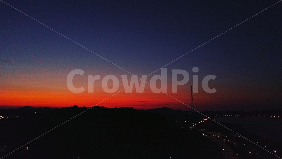 저녁,노을,밤,강,김포,강변,도시,풍경,city,landscape,nature,자연,outdoors,옥외,sky,하늘,dawn,새벽,red sky,붉은 하늘,dusk,황혼,sunset,일몰