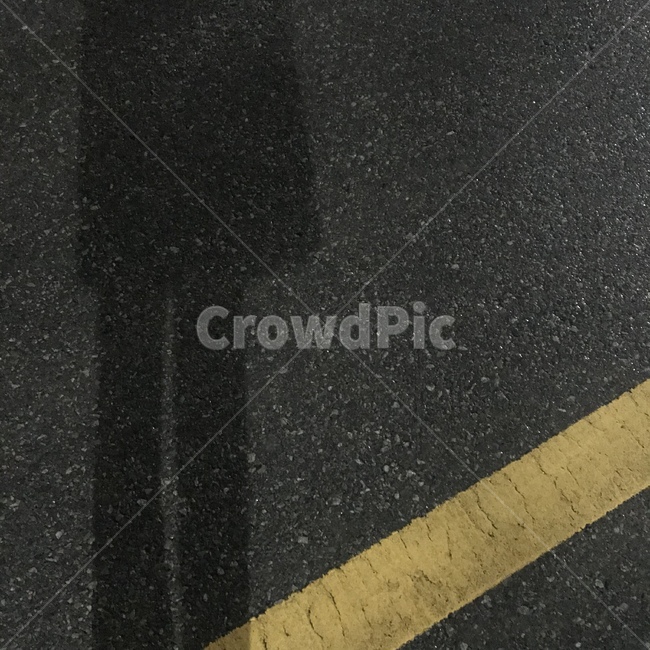 그림자,선,도로,밤,line,shadow,road,night,yellow,black