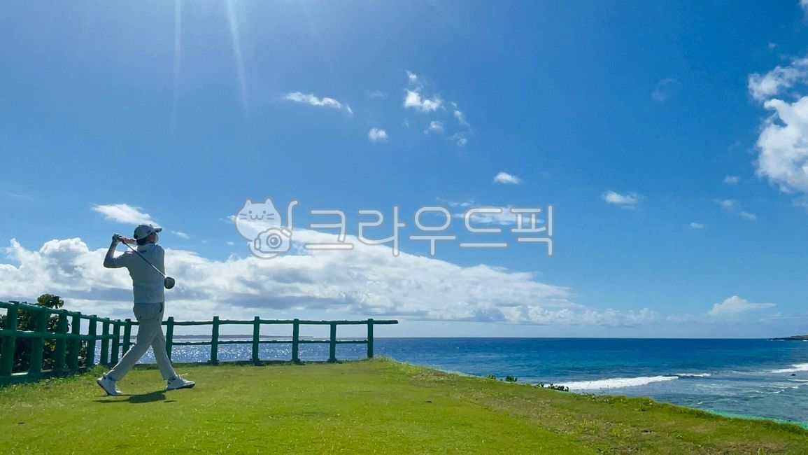 golf,jitterbug,sea golf,golf course,golf clothes,Saipan,drive,foreign country