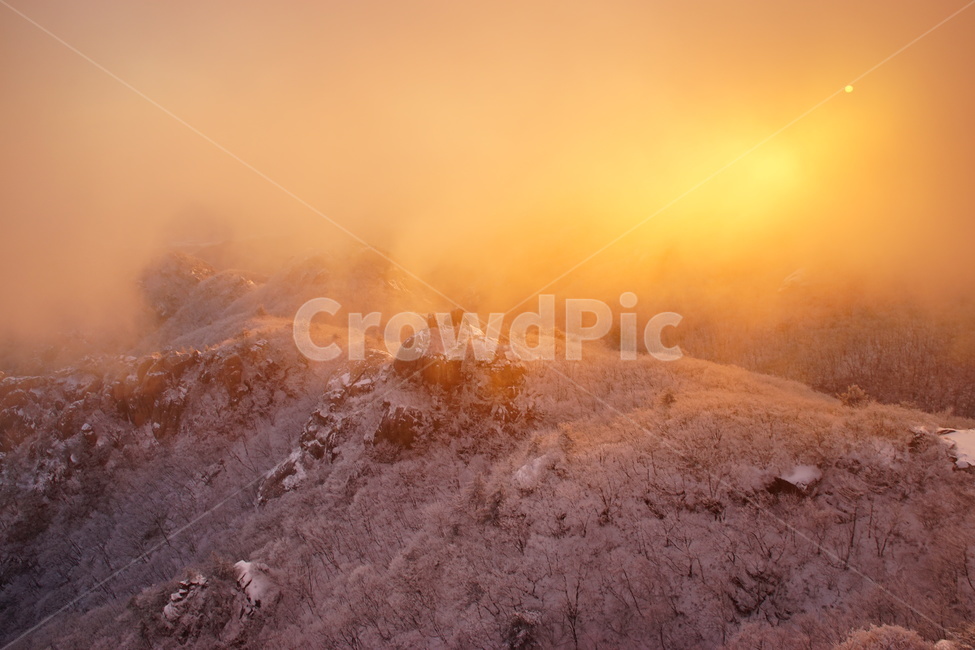 속리산,일출,설경,문장대,국립공원,겨울,계절,winter,season,자연,풍경,nature,landscape,outdoors,옥외