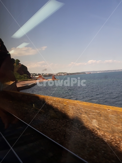 rail,train,window,coast,countryside,기차,풍경,교통,교통수단,traffic,transportation