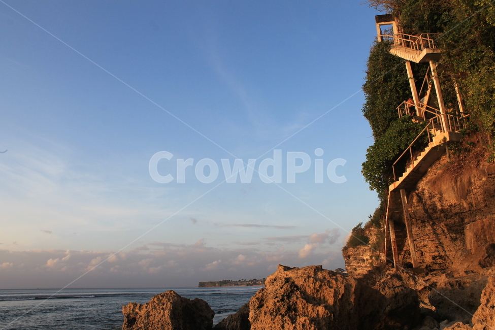 인도네시아,발리,바다,하늘,푸른하늘,indonesia,bali,sky,bluesky,자연,nature,rock,rocks,바위,cliff,낭떠러지,절벽,계단,stair,stairs,자연,풍경,nature,landscape,outdoors,옥외