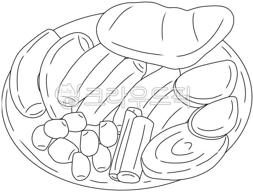 곱창,곱창그림,음식,food,소곱창,야채곱창,꾸미기