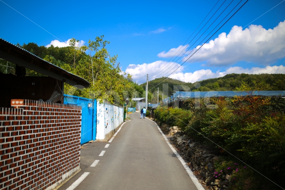 풍경,풍경사진,가을,가을하늘,파란하늘,구름,시안미술관,미술관,시골,시골마을,시골길,시골,마을,풍경,landscape,country,rural,town