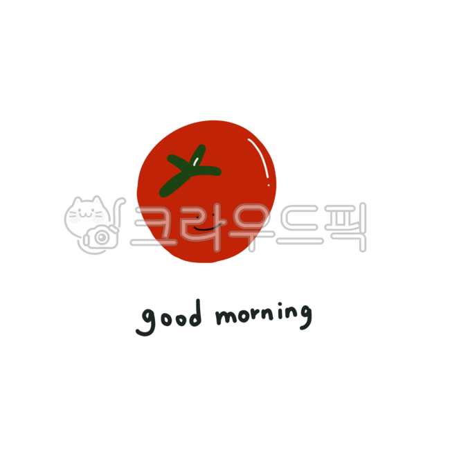 Good morning illustration,hi,Fresh,Decorating a diary,greeting,Good Note,Vegetable illustration,simple,good,smile,goodmorning,high,character,sticker illustration,illust,fruit illustration,good morning,Greeting illustration,tomato picture,Nukki Photo,morni