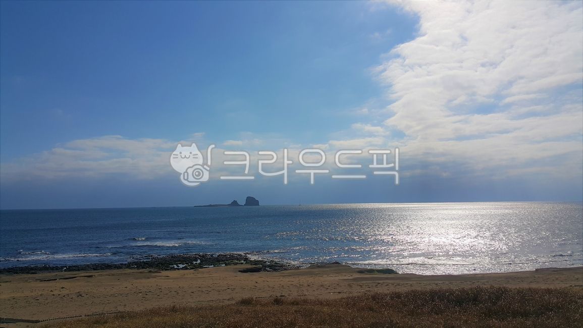 horizon,Beach,Mara Marine County Park,jeju island,Brother Island